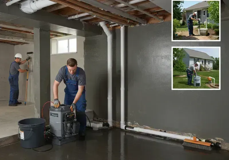 Basement Waterproofing and Flood Prevention process in San Manuel, AZ